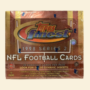 1998 Topps Finest Series 2 Football Jumbo Hobby Box