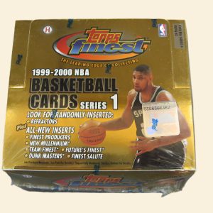 1999-00 Topps Finest Basketball Series 1 Hobby Box