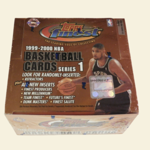 1999-00 Topps Finest Series 1 Basketball Jumbo Box