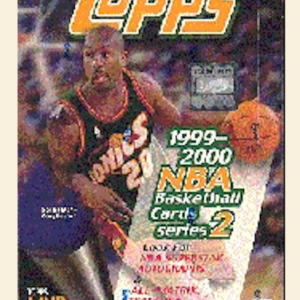 1999-00 Topps Series 2 Basketball Hobby Box