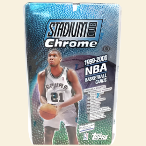 1999-2000 Topps Stadium Club Chrome NBA Basketball Hobby Box
