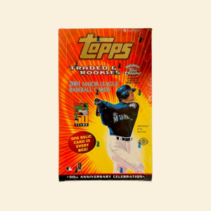 2001 Topps Traded & Rookies Baseball Hobby Box