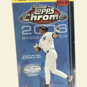 2006 Topps Chrome Baseball Retail Box