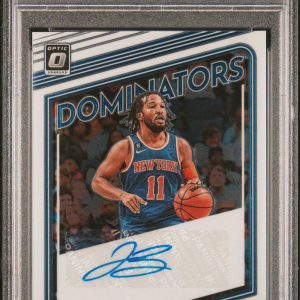 2022 Panini Donruss Optic Dominators Signatures Basketball Jalen Brunson #DSJBR PSA 10