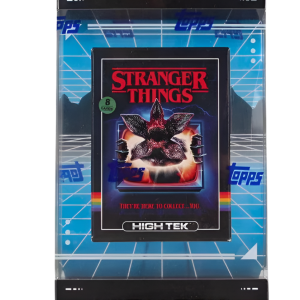 2024 Topps High Tek Stranger Things Netflix Hobby Box