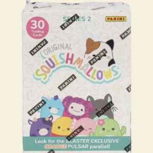 2025 Panini Squishmallows Series 2 Blaster Box (Orange Pulsar Parallels)