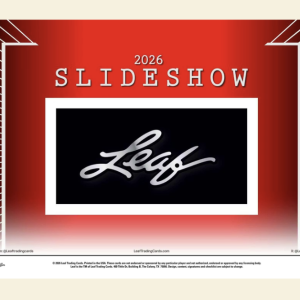 2026 Leaf Slideshow Hobby Box (Presale)