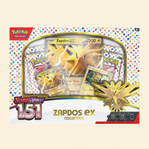 Pokemon: 151 Zapdos Ex Collection Box
