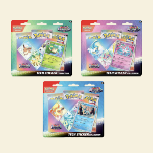 Pokemon: Prismatic Evolutions Tech Sticker Collection