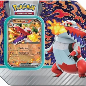 Pokemon TCG: Paldea Partners Skeledirge EX Tin