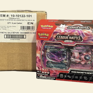 Pokemon: Team Rocket’s Mewtwo ex League Battle Deck Case